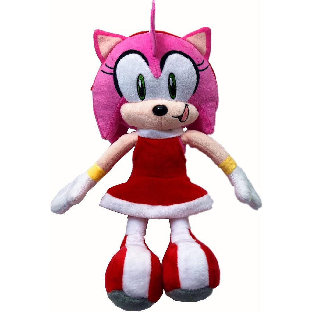 Pelúcia Amy Rose (Clássica e Moderna) | Sonic the Hedgehog