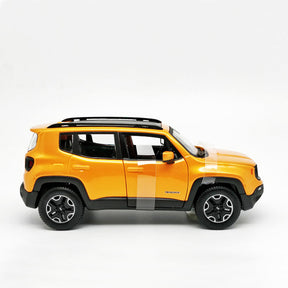 Jeep Renegade em Escala 1/24 (Fundido em Liga de Metal)