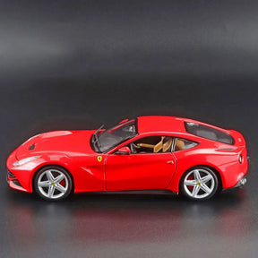 Ferrari F12 Berlinetta em Escala 1/24 (Fundido em Liga de Metal)