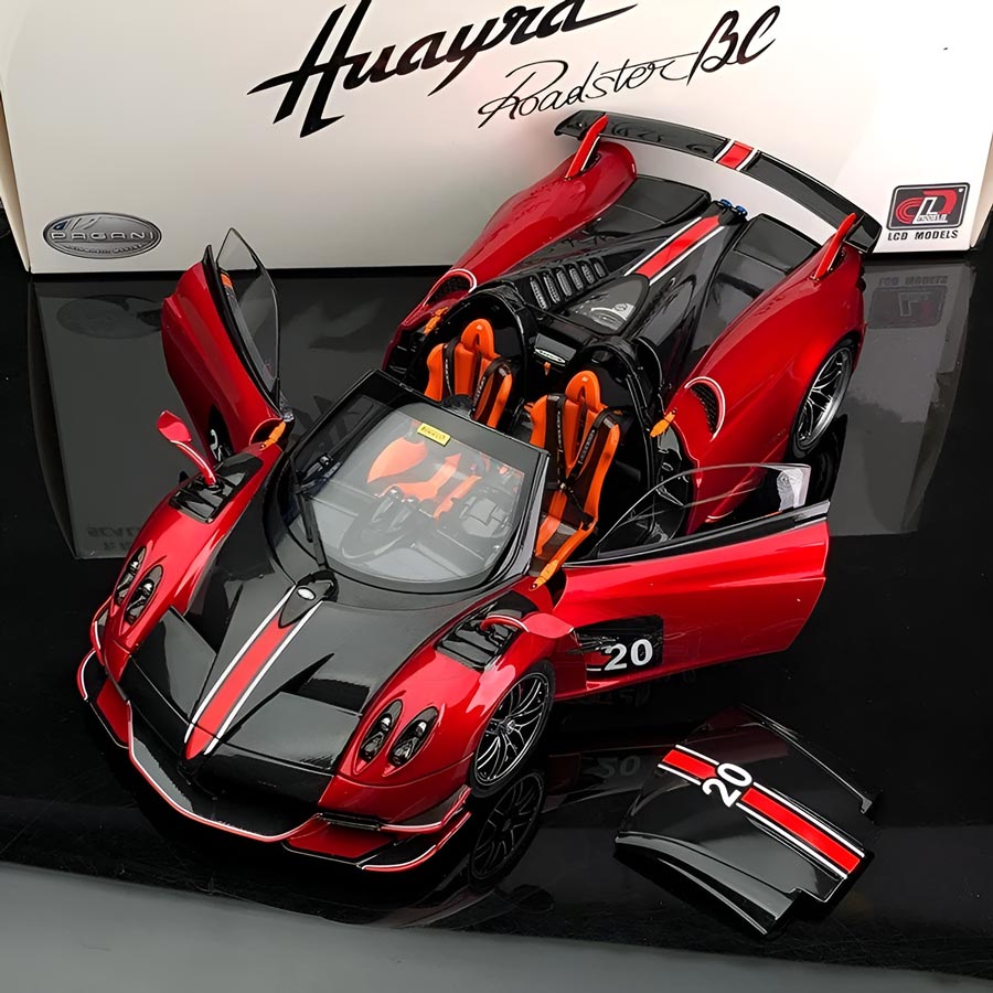 Pagani Huayra BC em Escala 1/18 (Fundido em Liga de Metal)