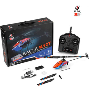 Meu Primeiro Helicóptero de Controle Remoto (WLtoys K127)