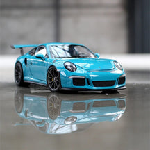 Porsche 911 GT3 em Escala 1/24 (Modelo Fundido em Metal)