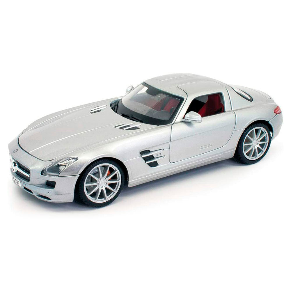 Mercedes SLS AMG em Escala 1/18 (Fundido em Liga de Metal)