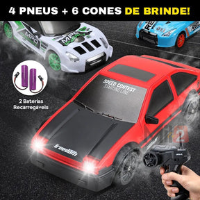 Milidrift® - Carro de Drift Recarregável + BRINDE (ÚLTIMAS UNIDADES)