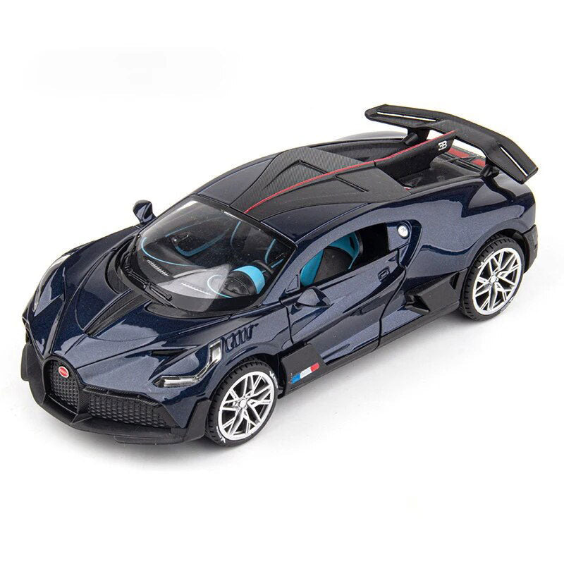 Bugatti Divo em Escala 1/24 (Fundido em Liga de Metal)