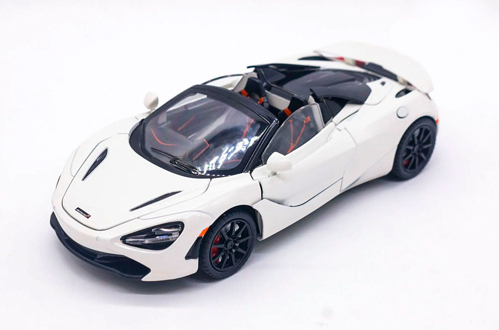 McLaren 720S em Escala 1/24 (Fundido em Liga de Metal)