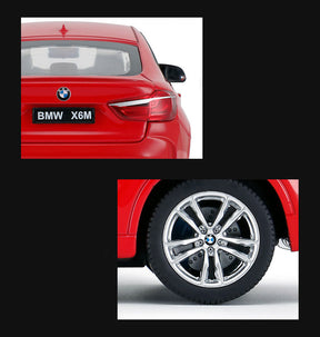 BMW X6 M em Escala 1/24 (Fundido em Liga de Metal)