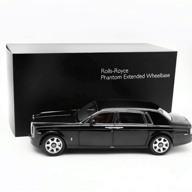 Rolls Royce Phantom em Escala 1/18 (Modelo de Carro Fundido em Metal)