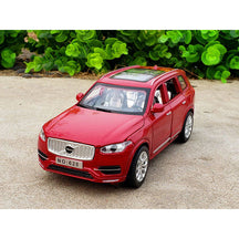 Volvo XC90 em Escala 1/32 com Som, Luz e Fricção (Fundido em Liga de Metal)