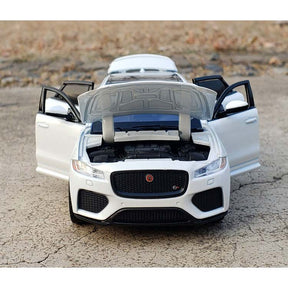 Jaguar F-PACE em Escala 1/32 (Fundido em Liga de Metal)