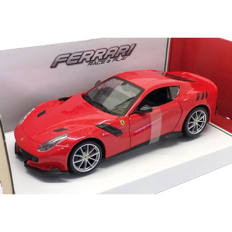 Ferrari F12 TDF em Escala 1/24 (Fundido em Liga de Metal)