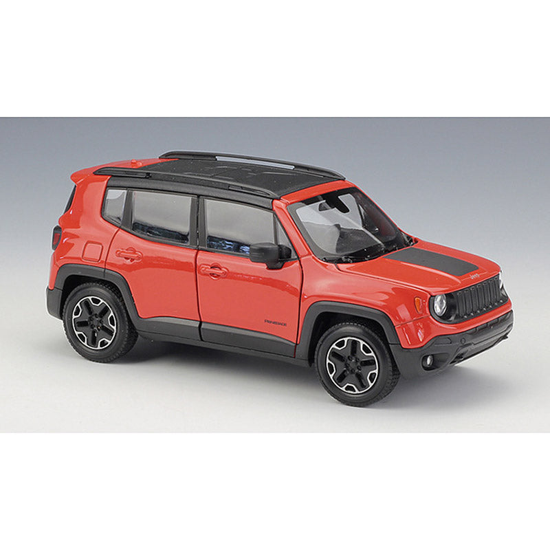 Jeep Renegade em Escala 1/24 (Fundido em Liga de Metal)