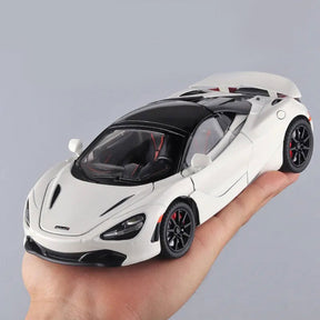 McLaren 720S em Escala 1/24 (Fundido em Liga de Metal)