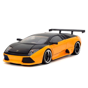 Lamborghini Murciélago LP640 Custom em Escala 1/24 (Fundido em Liga de Metal)