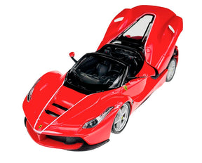 Ferrari LaFerrari Aperta em Escala 1/24 (Fundido em Liga de Metal)