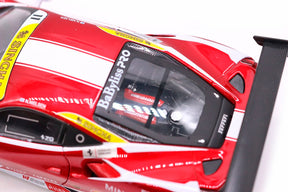 Ferrari 488 Challenge Vermelha em Escala 1/24 (Fundido em Liga de Metal)