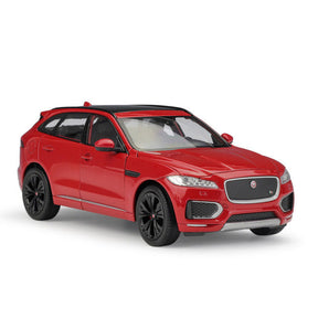 Jaguar F-PACE em Escala 1/24 (Fundido em Liga de Metal)