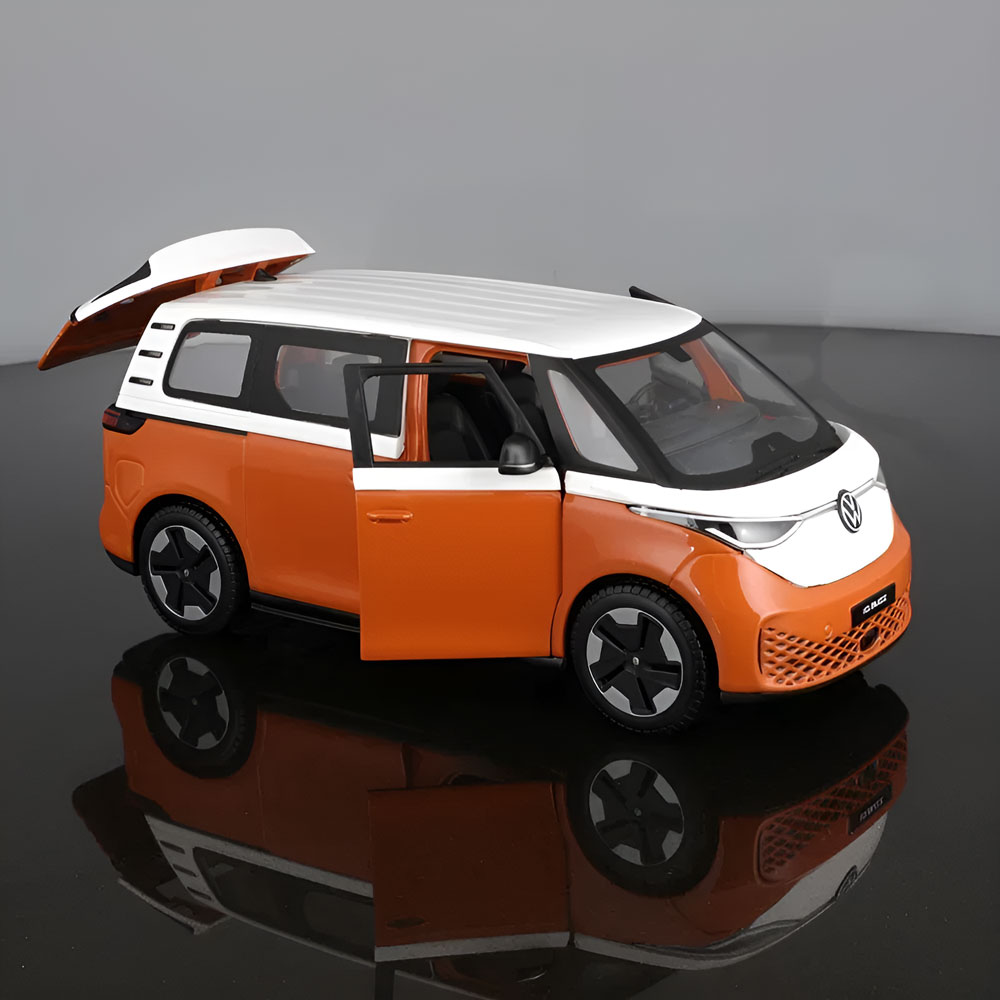 Volkswagen ID. Buzz em Escala 1/25 (Fundido em Liga de Metal)