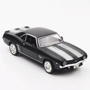 Camaro SS 1969 em Escala 1/36 (Fundido em Liga de Metal)