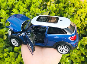 Mini Cooper S Paceman em Escala 1/24 (Fundido em Liga de Metal)