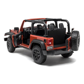 Jeep Wrangler Willys emEscala 1/18 (Fundido em Liga de Metal)