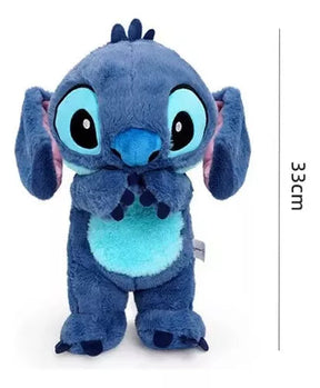 Stitch que Respira: Pelúcia que Mexe as Orelhas e Luz