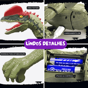 Dinosaur™ - Dinossauro Controle Remoto Ultra Realista