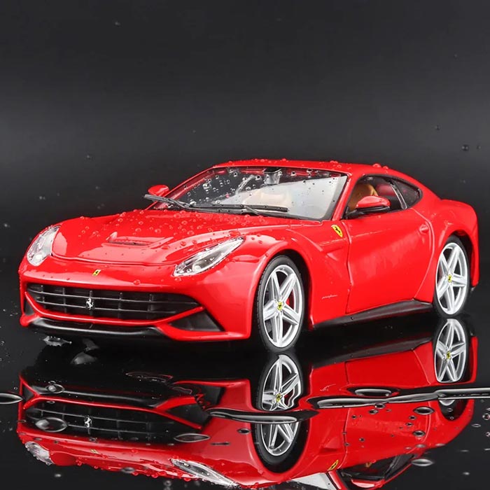 Ferrari F12 Berlinetta em Escala 1/24 (Fundido em Liga de Metal)