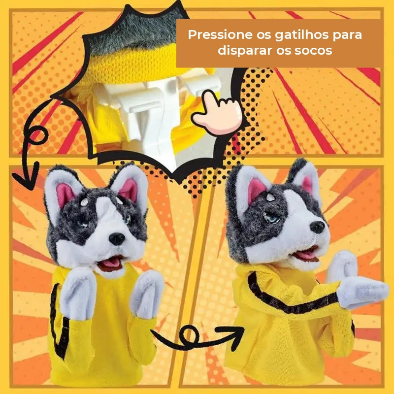 Husky Kong Fu: Fantoche Lutador (ÚLTIMAS UNIDADES)