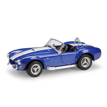 Shelby Cobra 427 S/C 1965 em Escala 1/24 (Fundido em Liga de Metal)