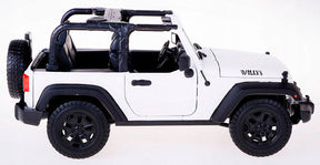 Jeep Wrangler Willys emEscala 1/18 (Fundido em Liga de Metal)