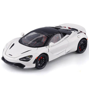 McLaren 720S em Escala 1/24 (Fundido em Liga de Metal)