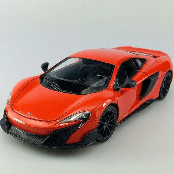 McLaren 675LT em Escala 1/24 (Fundido em Liga de Metal)