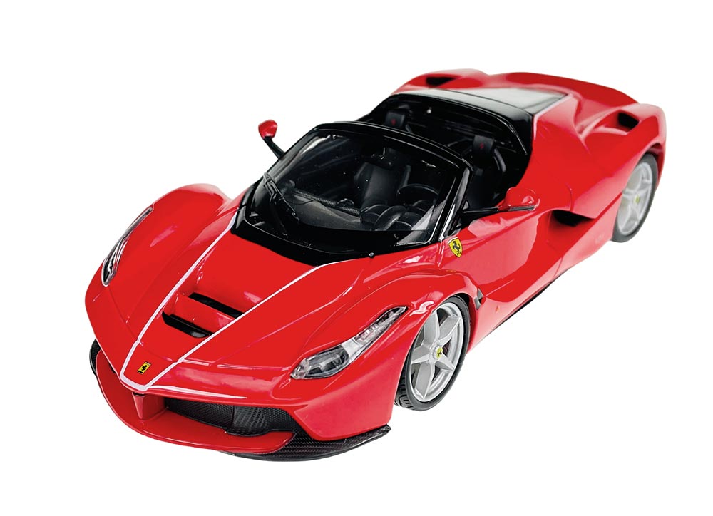 Ferrari LaFerrari Aperta em Escala 1/24 (Fundido em Liga de Metal)