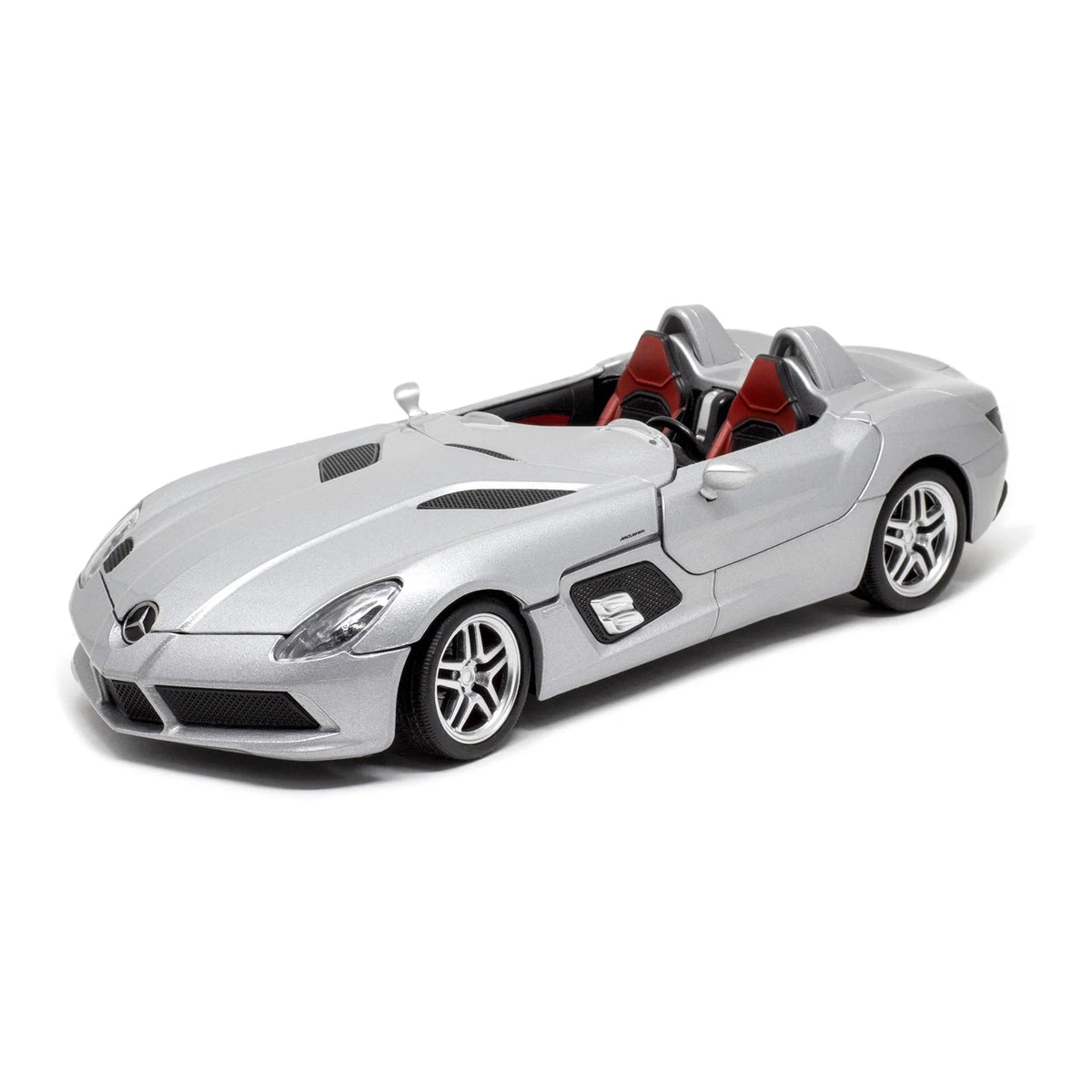 Mercedes SLR McLaren Stirling Moss em Escala 1/24 (Fundido em Liga de Metal)