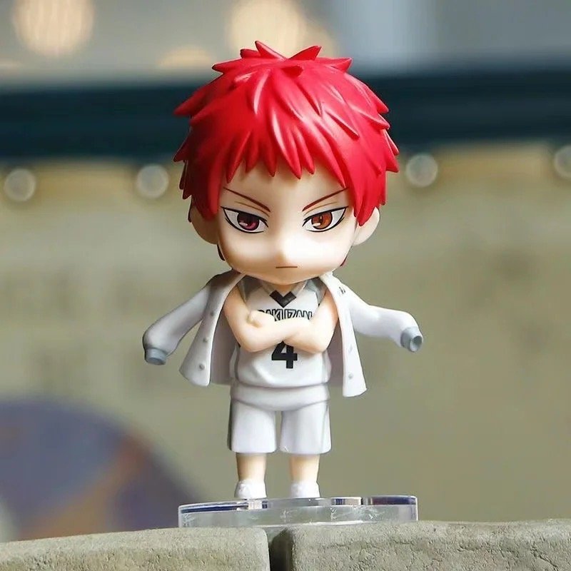 Kit 6 Peças - Chibi Action Figures (Kuroko no Basket)