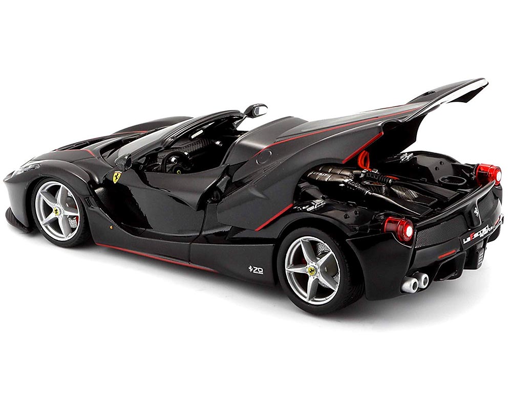 Ferrari LaFerrari Aperta em Escala 1/24 (Fundido em Liga de Metal)