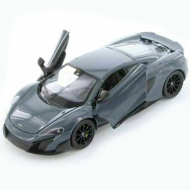 McLaren 675LT em Escala 1/24 (Fundido em Liga de Metal)