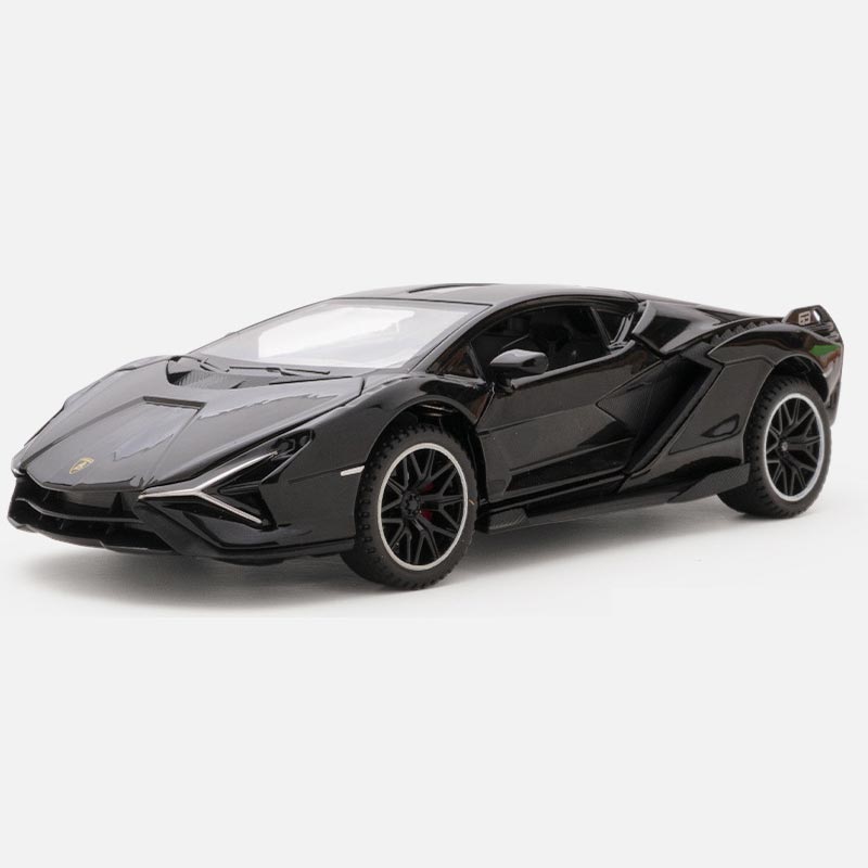 Lamborghini Sián em Escala 1/32 (Fundido em Liga de Metal)