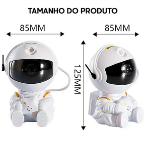 Astronauta Projetor de Estrelas: (8 em 1) Astromil®