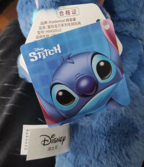 Stitch que Respira: Pelúcia que Mexe as Orelhas e Luz