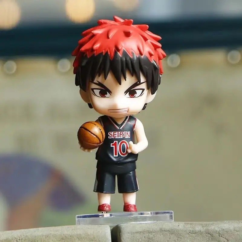 Kit 6 Peças - Chibi Action Figures (Kuroko no Basket)