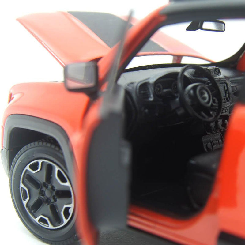 Jeep Renegade em Escala 1/24 (Fundido em Liga de Metal)