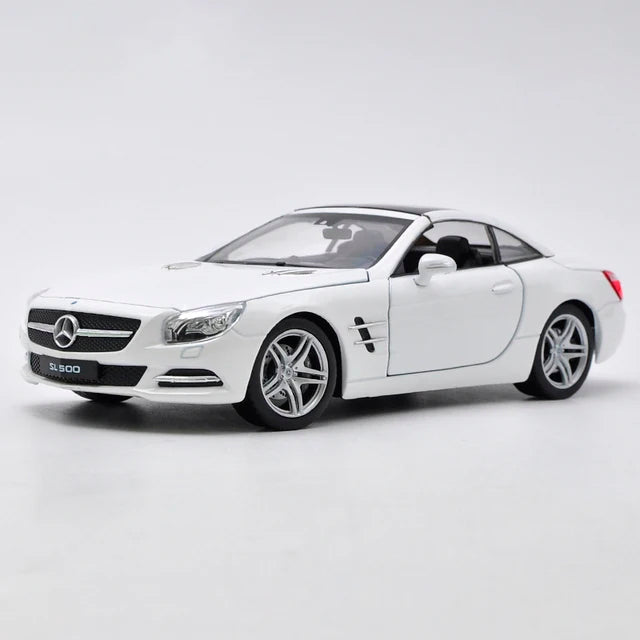 Mercedes SL500 2012 em Escala 1/24 (Fundido em Liga de Metal)