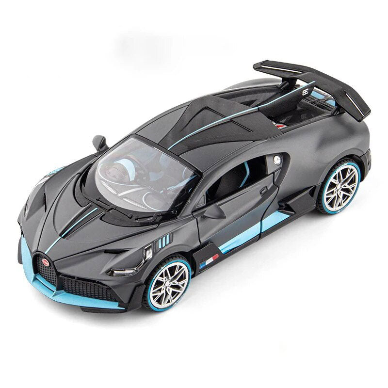 Bugatti Divo em Escala 1/24 (Fundido em Liga de Metal)